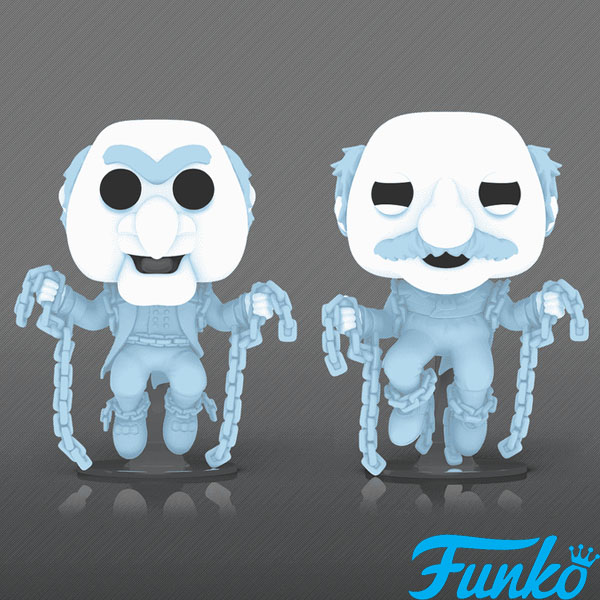 Funko POP The Muppets A Christmas Carol The Marley Brothers 2 Pack Glow Exclusive Figure